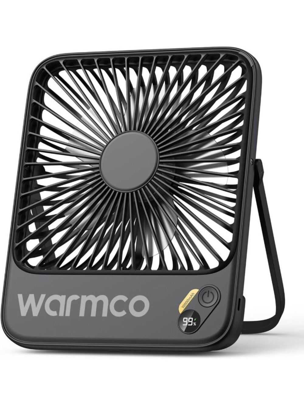 Portable 7-Inch Travel Fan | 10000mAh Battery, Ultra-Slim, Quiet, 24H Runtime